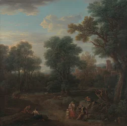 Klassiskt landskap: Morgon
