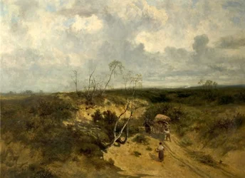 En sandig bit av vägen, 1874