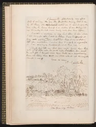 Autografbrev från John Constable till John Thomas Smith, från Memoirs of the Life of John Constable, av Charles Robert Leslie, tryckt av James Carpenter, 1843