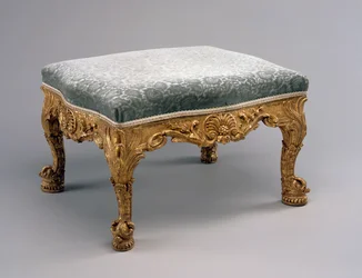 Pall, ca 1757 (limved, förgylld och klädsel)