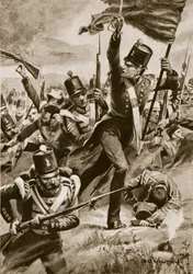 Ljusdivisionens frammarsch vid Alma den 29 september 1854