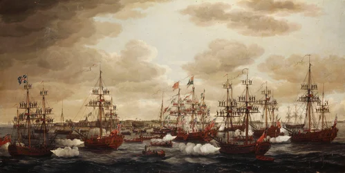 Prinsessan Charlottes landstigning i Harwich 1761, 1762