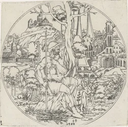 Saturnus Bottoms of Bowls: Landscapes with bibliska och mytologiska skildringar (serietitel)