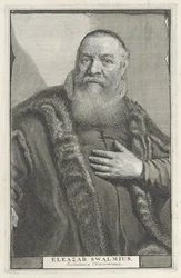 Porträtt av Eleazar Swalmius