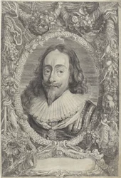 Porträtt av Karl I, kung av England