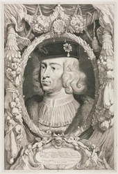 Hertigarna av Bourgogne: Nr 8. Porträtt av Philippe I, den stilige av Kastilien.