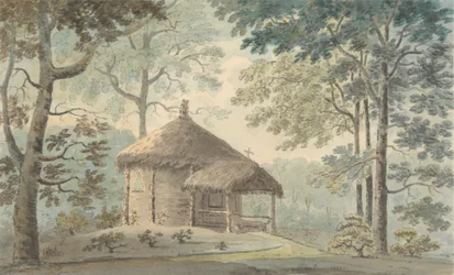 Ett sommarhus i rustik stil