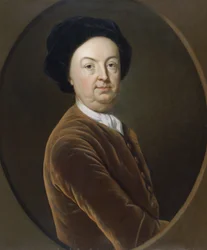 Major John Hanbury (olja på duk)