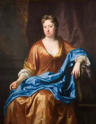 Porträtt av Elizabeth 1:a grevinnan av Aylesford, 1720.