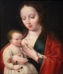 La Vierge allaitant l