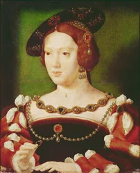 Porträtt av Eleanor av Hapsbourg (1498-1558)