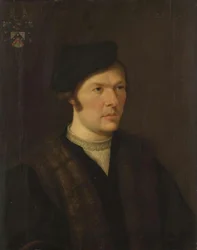 Porträtt av en man, möjligen Nicasius Hanneman