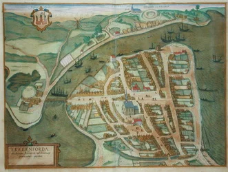 Karta över Ekelenforde, från 