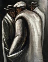 De arbetslösa, ca 1928-30 (olja på duk)
