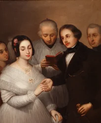 Ett bröllop 1830