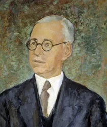 Porträtt av Enrique Díez-Canedo (Porträt von Enrique Díez-Canedo)