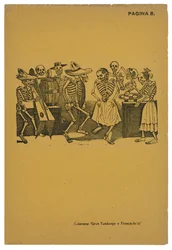 El jarabe de ultratumba, ca 1910, tryckt 1943 (foto-relief etsning med gravyr)