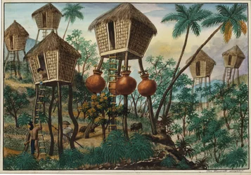 Manila och dess omgivningar: Huts of the Mountain Indians
