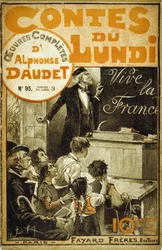 Omslag till boken "Monday Tales" av Alphonse Daudet