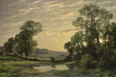 Landskap nära Arundel, Sussex