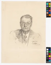 Självporträtt, Josef Engelhart