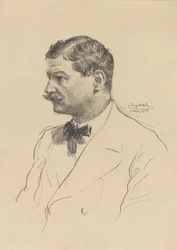 Självporträtt, 1916.