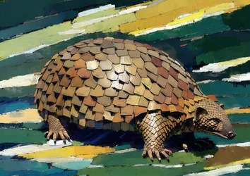 Djur: pangolin 1