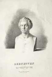 Byst av Ludwig van Beethoven