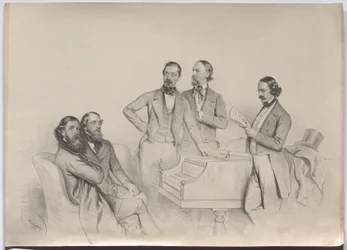 Österrikiska tonsättare; Heinrich Proch, Franz von Suppé, Karl Binder, Anton Emil Titl, Anton Maria Storch