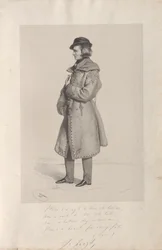 Porträtt av Franz Liszt 1811-1886, 1840.