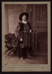 Johann Sigl, mästare i flätkonst vid Makart-paraden 1879