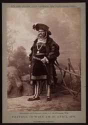 Jos. Ullmann, charkuterist vid Makart-paraden 1879