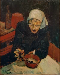 Gammal kvinna