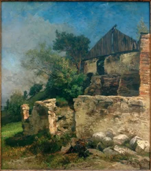Gammal ladugård nära Tölz