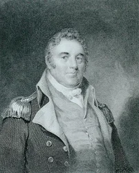 Richard Dale (1756-1826), graverad av Richard W. Dodson (1812-67) efter en kopia av originalmålningen av James Barton Longacre (1794-1869) (gravyr)