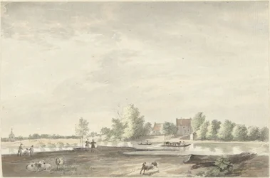 Färjehuset på Lek nära Schoonhoven