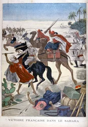 Fransk seger i Sahara, 1900