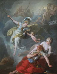 Slaget vid Minerva mot Mars, 1771.