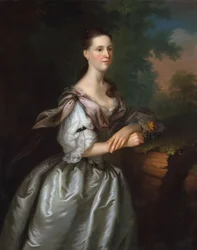 Mrs. Samuel Cutts, ca. 1762-63.