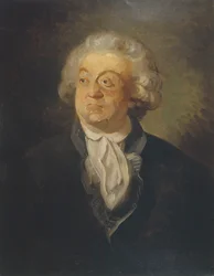 Porträtt av Honoré Gabriel Riqueti, greve av Mirabeau 1749-1791, ca. 1795.