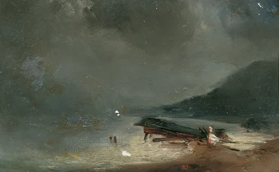 månen sjö