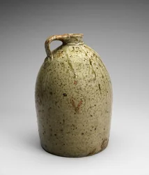 Kanna, c. 1873-1900 (alkaliskt glaserat stengods)