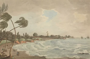 Bencooler Bay, Small Road & Wharf, Fort Marlborough, Sumakra, 1799