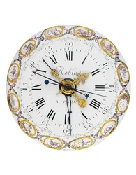 Ludvig XVI månads medel- och soltidsmantelregulator med remontoire, 1778