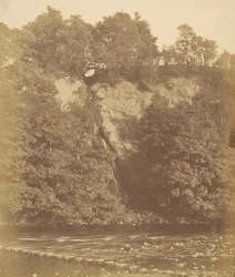 Bolton Priory. Stepping Stones, 1850-talet.