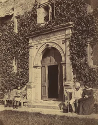 Allmosans hus, 1855.
