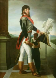 Joachim Murat (1767-1815) i gardesöverstes uniform, 1813