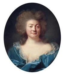 Porträtt av en dam