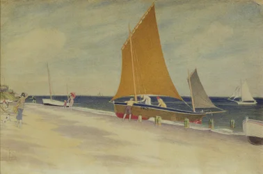 Havets nöjen, 1925 (wc på papper)