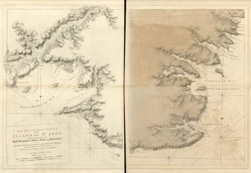 The Atlantic Neptune, publicerar för användning av Royal Navy of Great Britain,